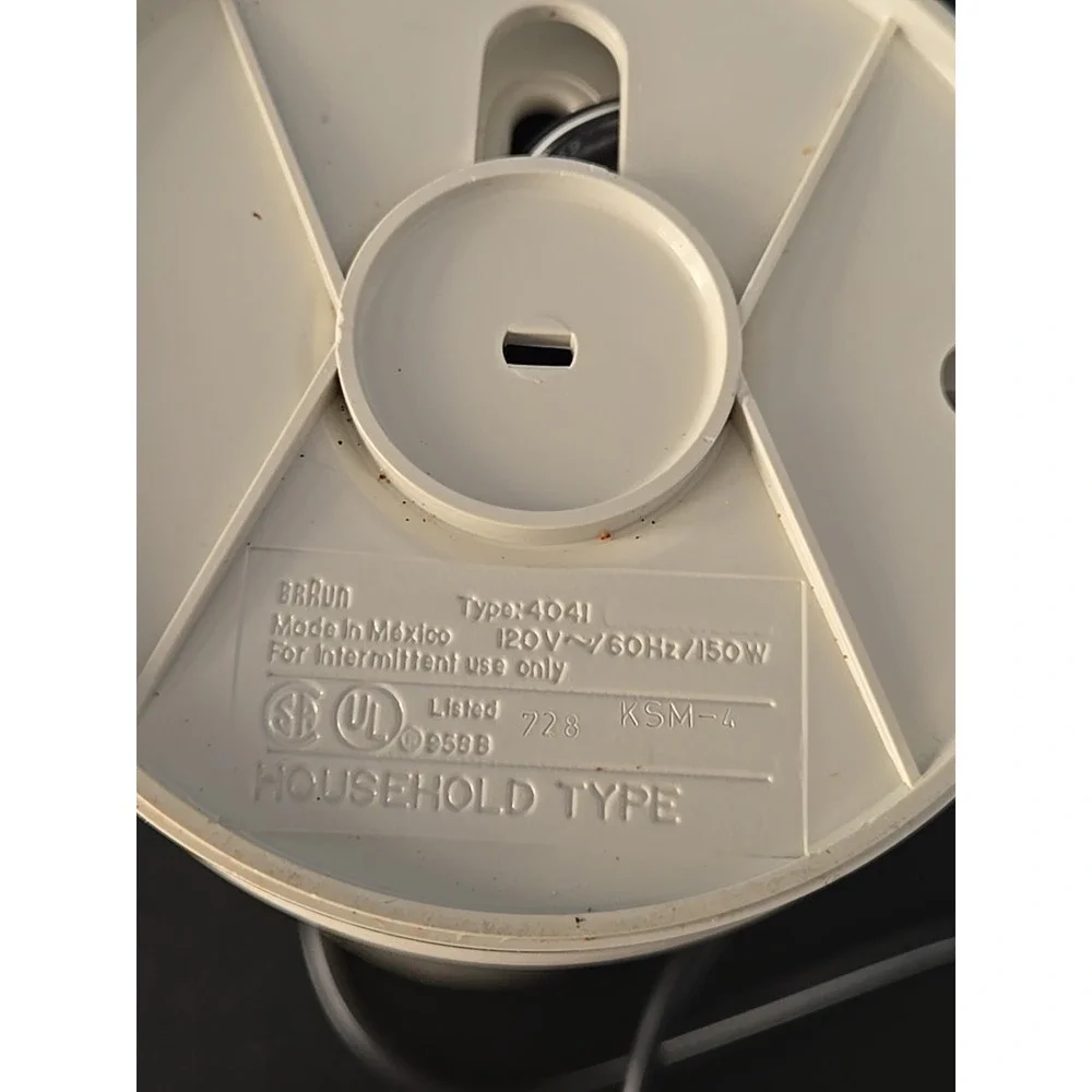 Vintage BRAUN Aromatic COFFEE SPICE Grinder‎ Gourmet Edition KSM4